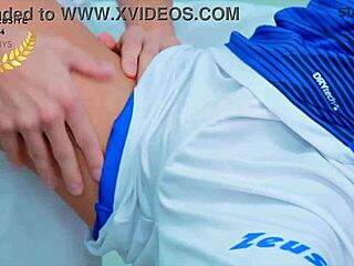 Creamy twink gets a steamy massage in HD.