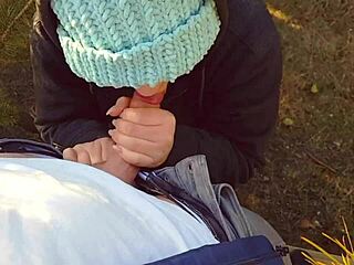 hot milf pulls up panties full of cum after creampie