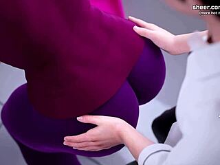 i-i'm stuck step mom in hentai game