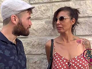 Meet Charlotte, the naughty 40-year-old barmaid with big tits and a slutty side.