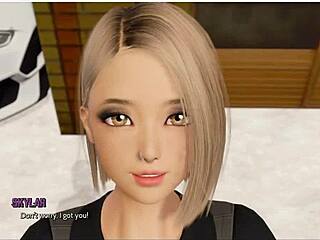 anal please yes in anime hentai with big tits and ass