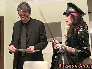 Fetish Slut Deepthroating With Intense Action