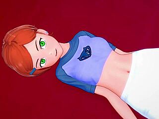 Gwen Ben 10 Finalmente Se Divierte En El Hotel Del Amor Version Adulta