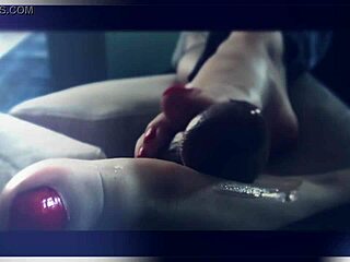 Footjob Fantasy with Amateur Twist