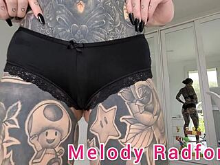 Black And Red Lingerie Try On Haul Closeup Melody Radford