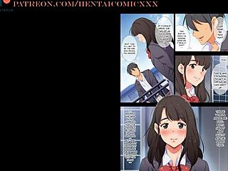 engawa suguru: petite girl gives blowjob and rides big cock in group