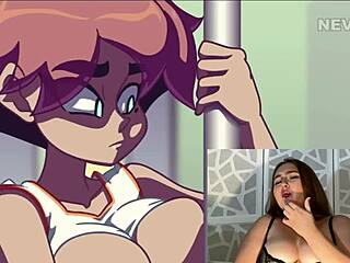 reacting to anime hentai double penetration creampie scene