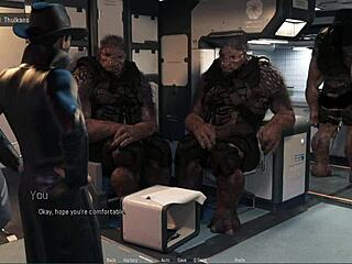 Projekt Passion: Horny Blonde Breast Friend Sucks Cock in Bedroom Scene