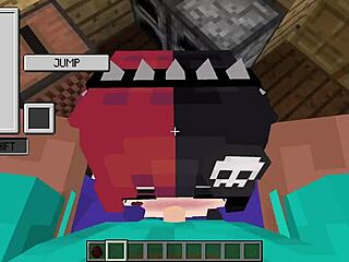 เอลลี่โดนควยหน้ากับลึกคอแรงๆ ในเซสชั่นสุดป่าเถื่อน