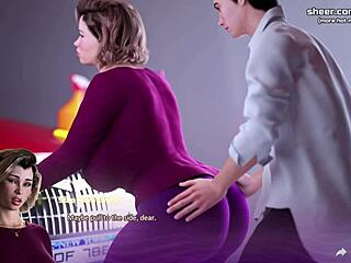 i-i'm stuck step mom in hentai game