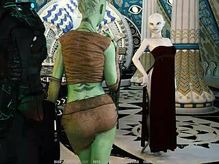 Lesbian orgy explodes with intense anal action in 3D anime!