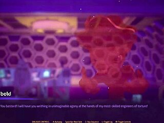 subverse episode 1 - hot robot in space sucking scene