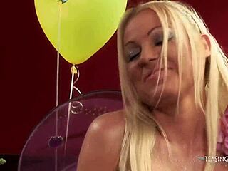 Gorgeous chicks enjoy group fun