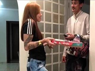 motoboy fucks me for not passing card