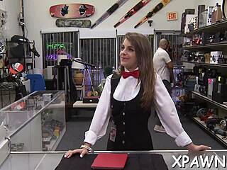 Young Amateur Fucks With Shaved Pussy