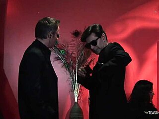 sharing two hard dicks gets these milf babes dripping with cum and joy