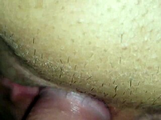 I fuck her doggystyle with my monster cock.