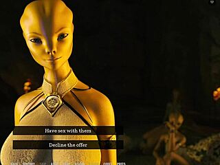 Hey, female alien fingers herself ready for my huge cock 😏