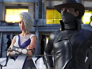 Projekt Passion: Horny Blonde Breast Friend Sucks Cock in Bedroom Scene