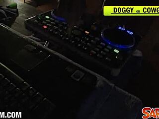 Big partyfuck on ibiza