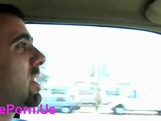 two girls give blowjob in group scene