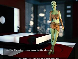 Lesbian orgy explodes with intense anal action in 3D anime!