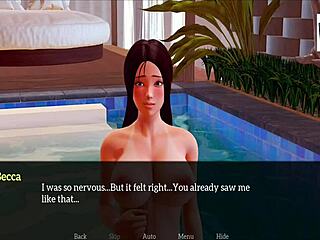 my new family game series continues with teen and milf characters in a cartoon adventure