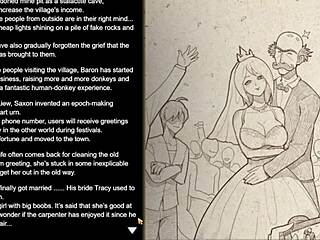 Hentai Game Village Rhapsody Part 9: Final Fuck With Redhead And Slut In Cosplay