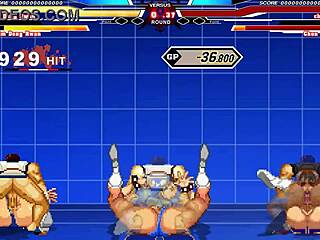 Chun-Li intenzivní hentai cumshot scéna.