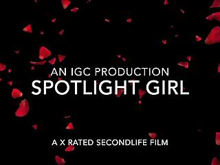 I'm Stacy Munro, the spotlight girl in this interracial cartoon adventure