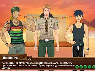 Game Friends Camp Episode 17 - Scout Badges Russian Voice Acting