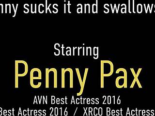 red penny pax sucks cock and swallows cum like a total dirty nympho! 😈