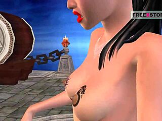 animated teen poses in 3d