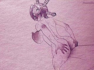 animation on paper pens and pencils hentai anime hunter x hunter menchi cartoon porn 2d sex