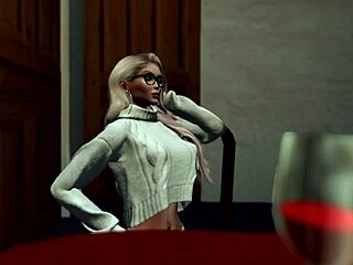 MissEmily23 and Kendall Plamer star in Scream 25 parody pounding.