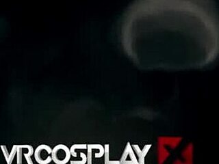 vrcosplayx emily cutie rocks wednesday with hot blowjob