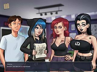 summertime saga part 119 with anime elements