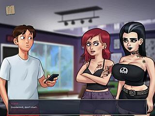 summertime saga part 119 with anime elements