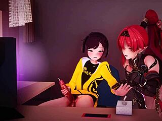 Bad Boy Schooled with Handjobs and Wild Riding!