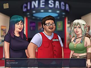 SummerTime Saga часть 119 с аниме хентай элементами