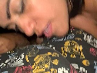 Milking before sleeping naughty likes to suck and take