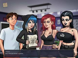 summertime saga part 119 with anime elements