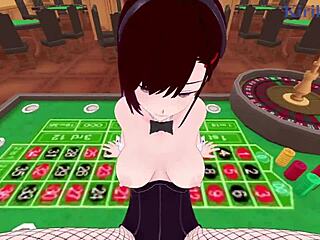 Check out Shizuka and Beatrix in bunny girl POV hentai sex! 😍