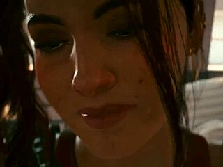 Claire russell in laguna bend sex scene from cyberpunk 2077