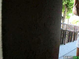 riley reed teen pov blowjob on big cock