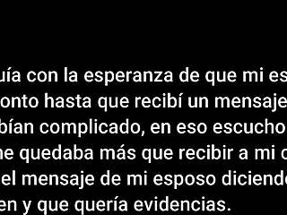 Caught cheating wife trapped at home with her lover