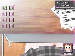 Umichan maiko cheats in classroom game part 2