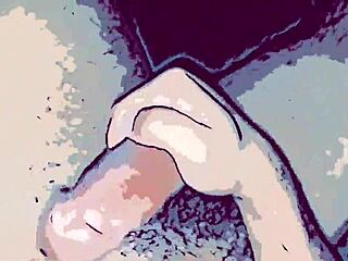 gay animation fucking passive mouth with big dick!