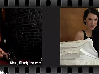 humiliating our little slave out in public with total domination