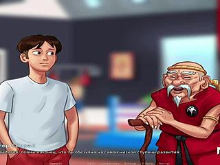 Зрелая тёлка йогу делает в Summertime Saga эпизод 1 24